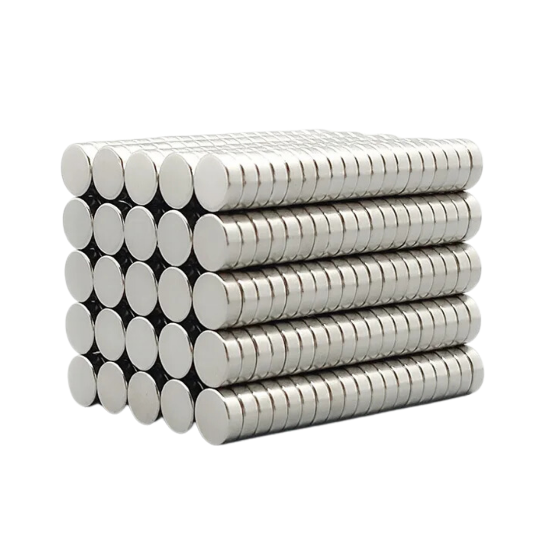 Imã de neodímio N35 Disco – MODELO: 6x2mm – 1 unidade