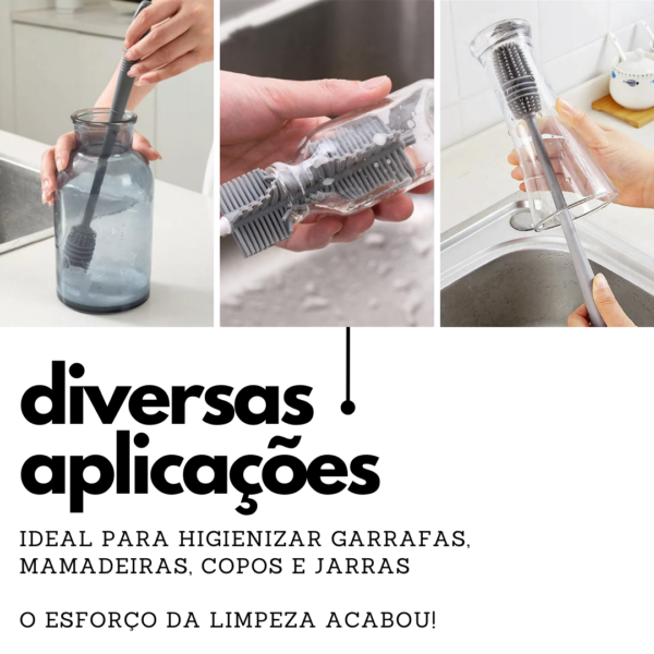 Escova para lavar copos/mamadeira - Imagem 4