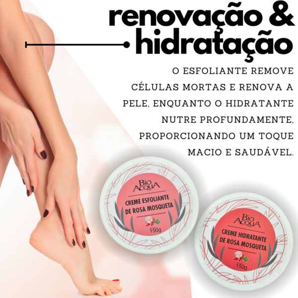 Creme esfoliante + hidratante Rosa mosqueta - Imagem 5