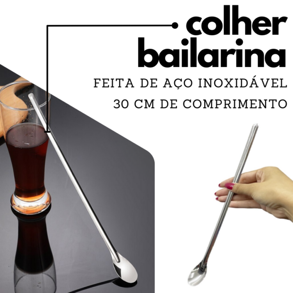 Colher bailarina 30 cm - Imagem 3