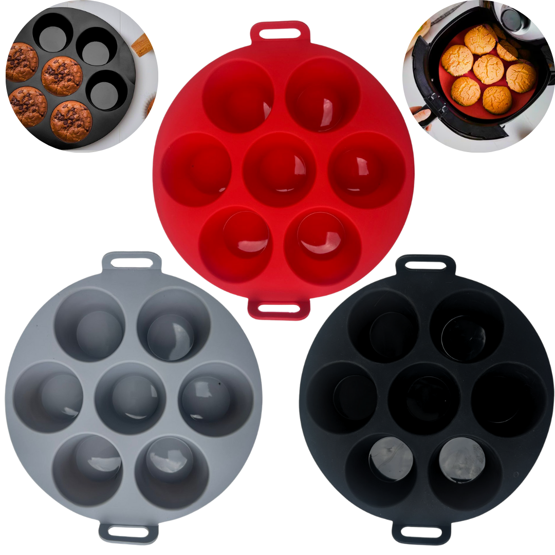 Forma de silicone 7 furos