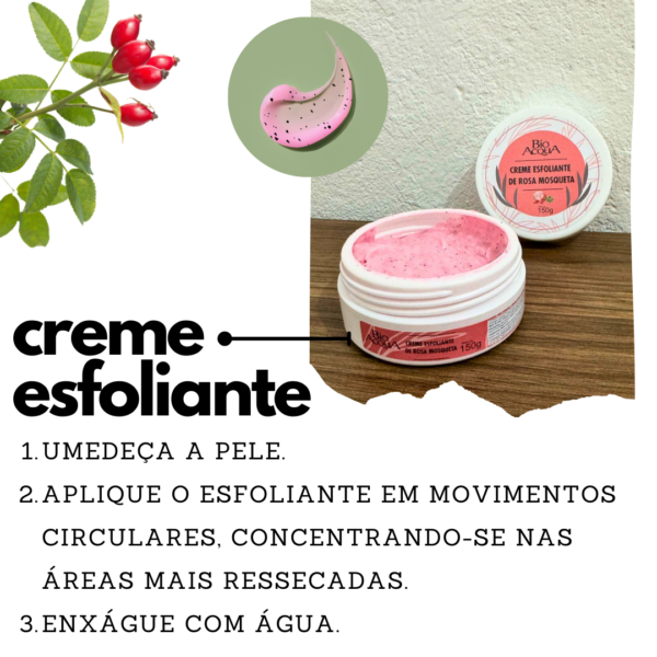 Creme esfoliante Bio Acqua MODELO: Rosa mosqueta - Imagem 4
