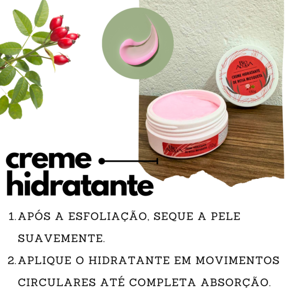 Creme hidratante Bio Acqua 150g ROSA MOSQUETA - Imagem 3