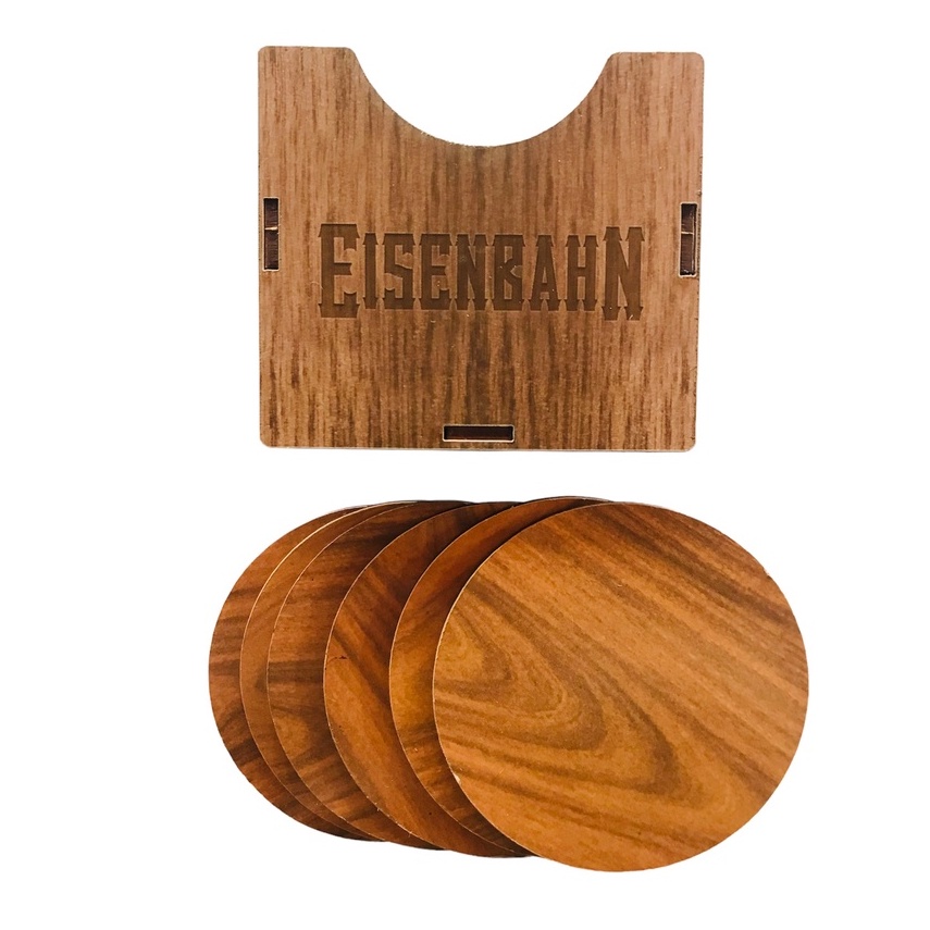Porta copos MDF – Cervejas MODELO: Eisenbahn